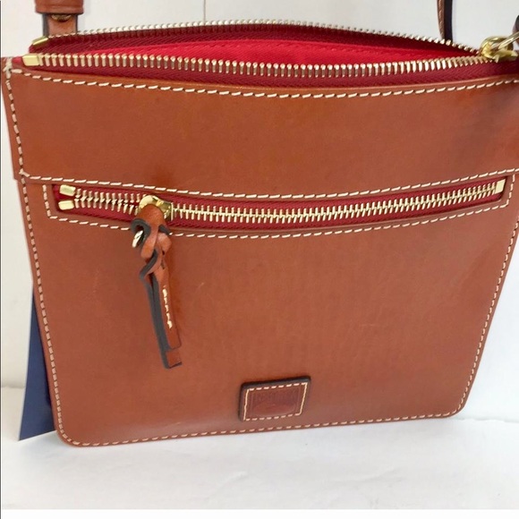 Dooney & Bourke Bags Dooney And Bourke Double Zip Leather Crossbody